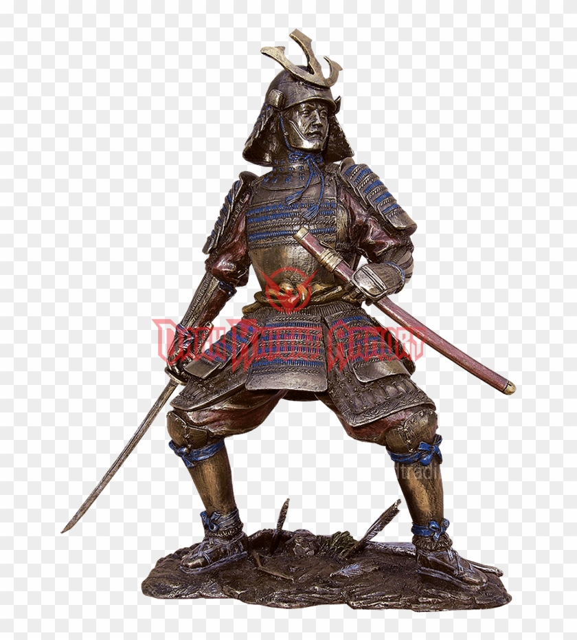 Battle Ready Warrior Tl From Dark Knight - Samurai Figurine Png Clipart