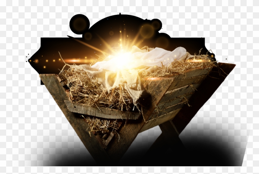 Empty Manger Clipart