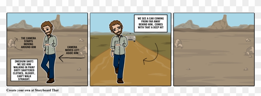 Side Road - Spanish Explorers Storyboard Clipart