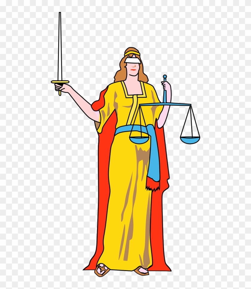 Download Lady Justice Court Computer Icons Drawing - Blind Lady Justice Png Clipart