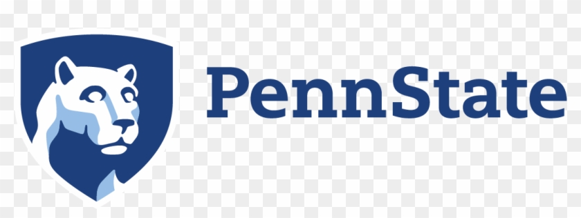 Psu Hor Rgb 2c - Penn State Logo Clipart #871677