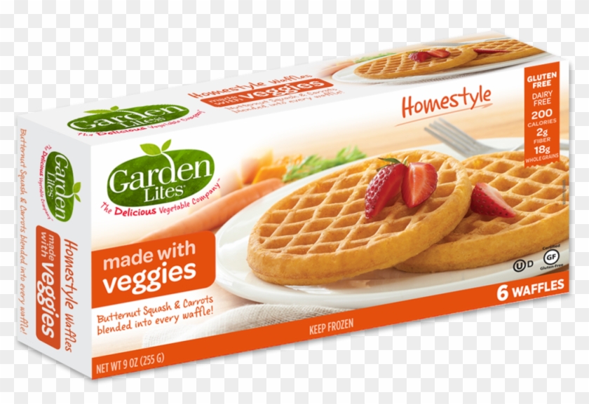 Homestyle Waffles - Garden Lites Waffles Clipart #871731