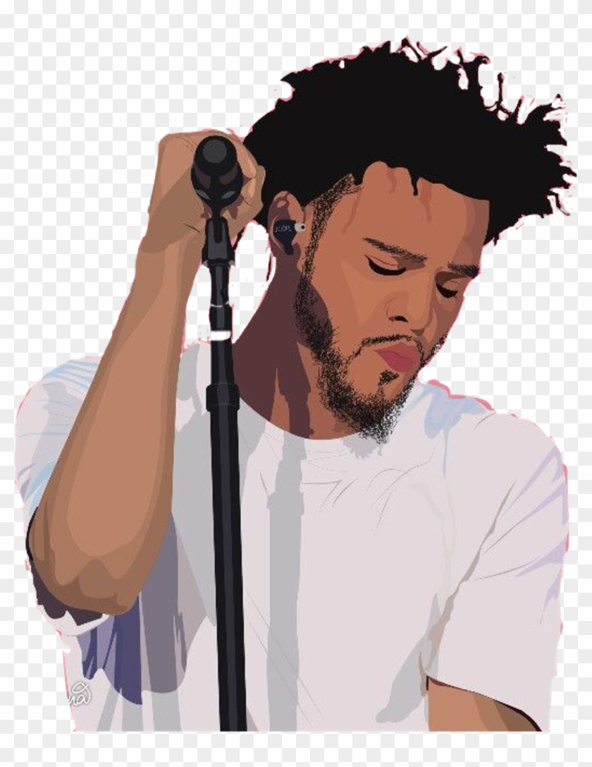 Report Abuse - J Cole Art Clipart #871902