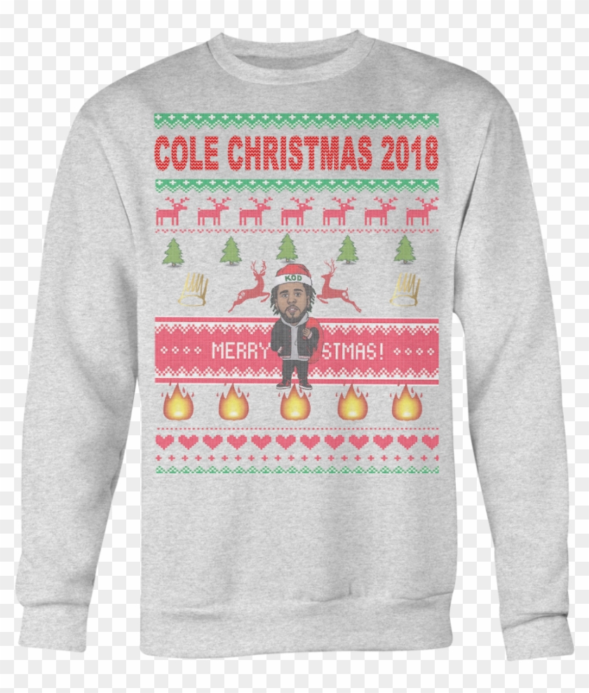 J Cole Ugly Christmas Sweatshirt - Librarian Christmas Sweater Clipart #871957