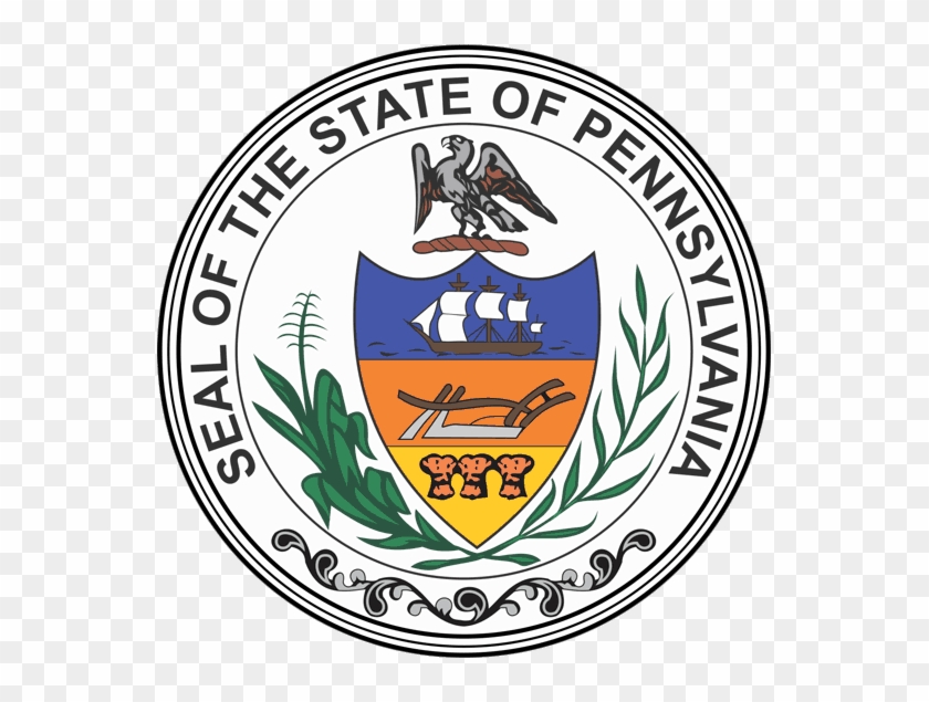 Pennsylvania State Brand - Seal Of Pennsylvania Vector Clipart