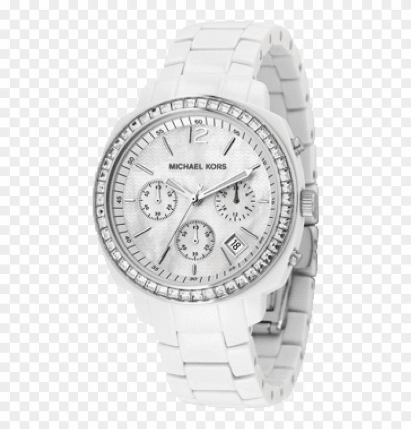 Free Png Download Authentic Michael Kors White Watch - Michael Kors White Watch Clipart #872982