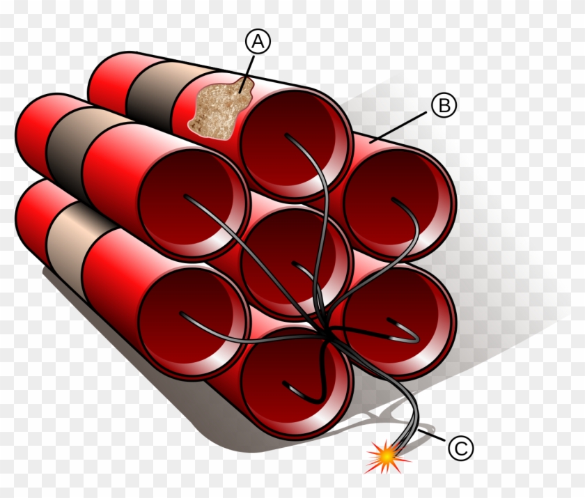 File - Dynamite - Svg - Blasting Cap Dynamite Clipart