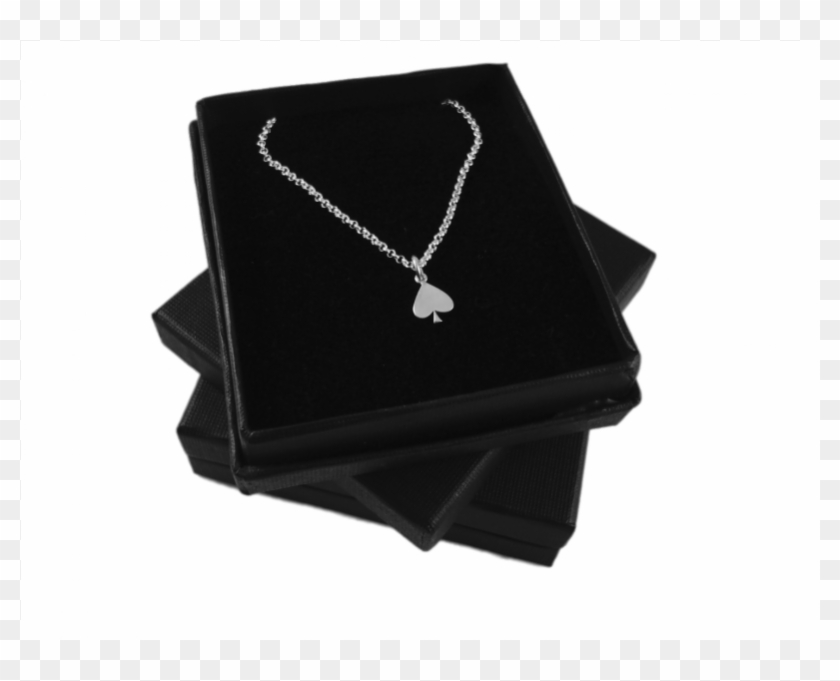 Ace Of Spades Silver Necklace 10587 021 - Pendant Clipart #873695