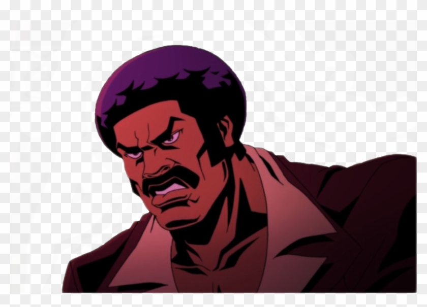 Share This Image - Black Dynamite Cartoon Png Clipart #873836