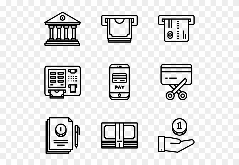 Money - Business Card Vector Icon Clipart #874132