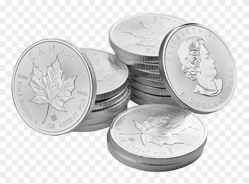 Silver Maple Leaf 1 Oz - Cash Clipart #874197