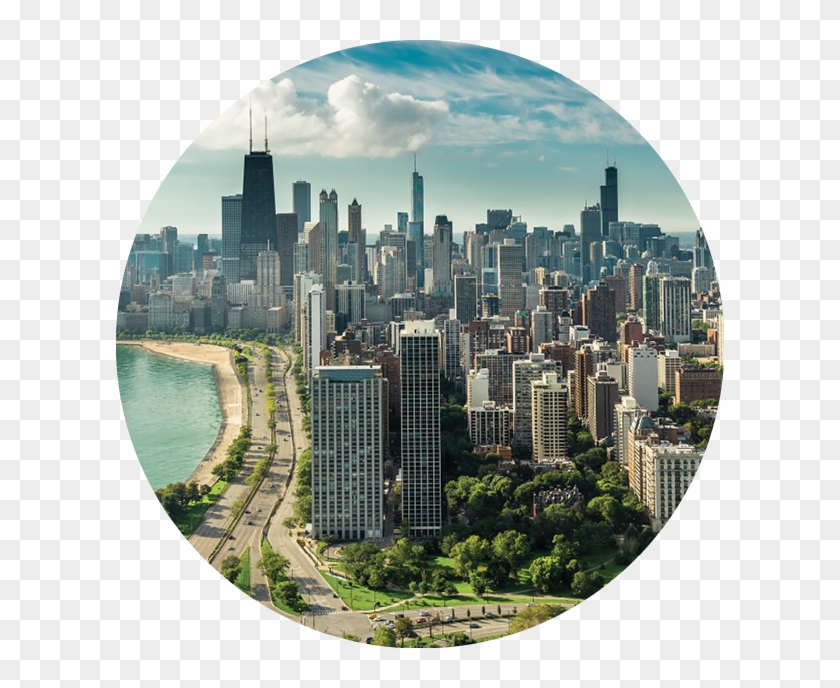 Chicago Skyline - Lugares Turisticos De Chicago Estados Unidos Clipart #874643