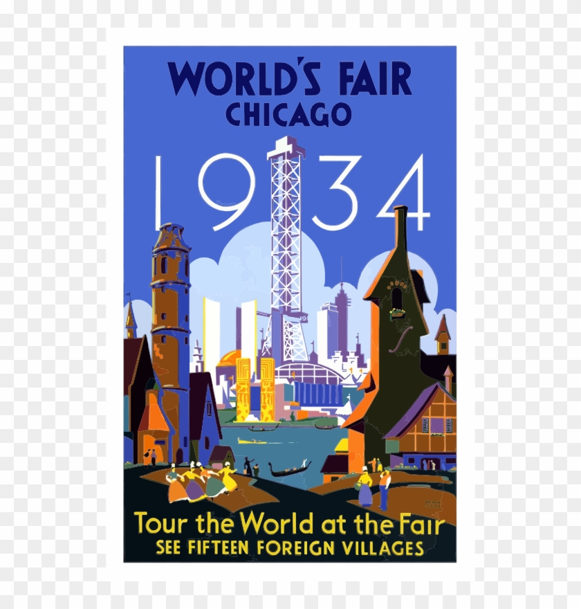 Medium Image - World Fair Poster Vintage Clipart #874794