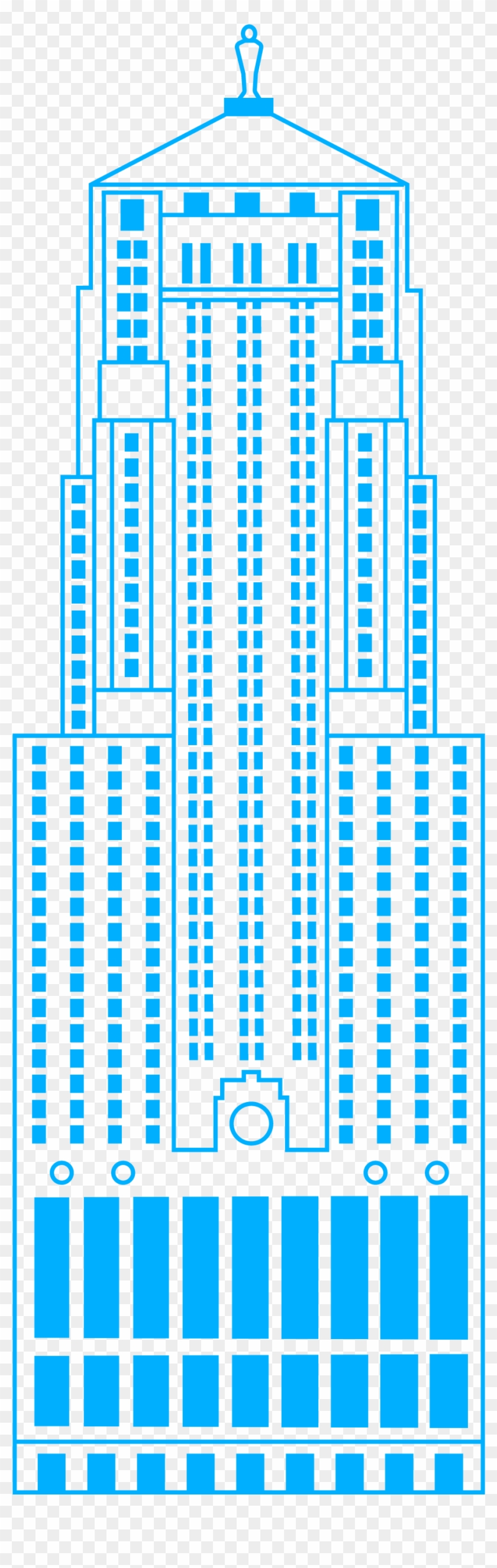 As The Birthplace Of The Skyscraper, Chicago's Love Clipart