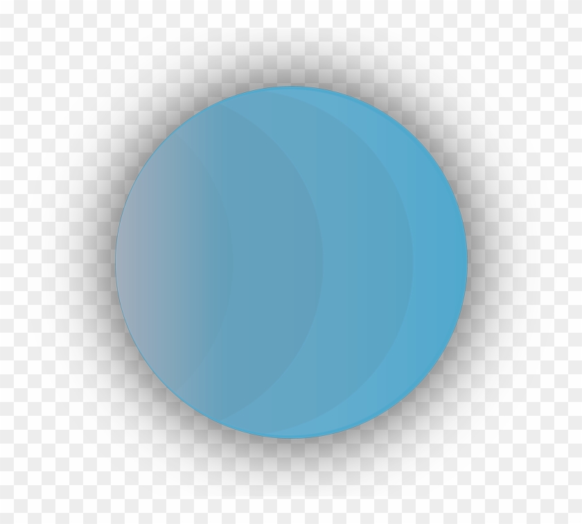 Uranus Is Tilted On Its Side Compared To Other Planets - Circle Clipart #874967