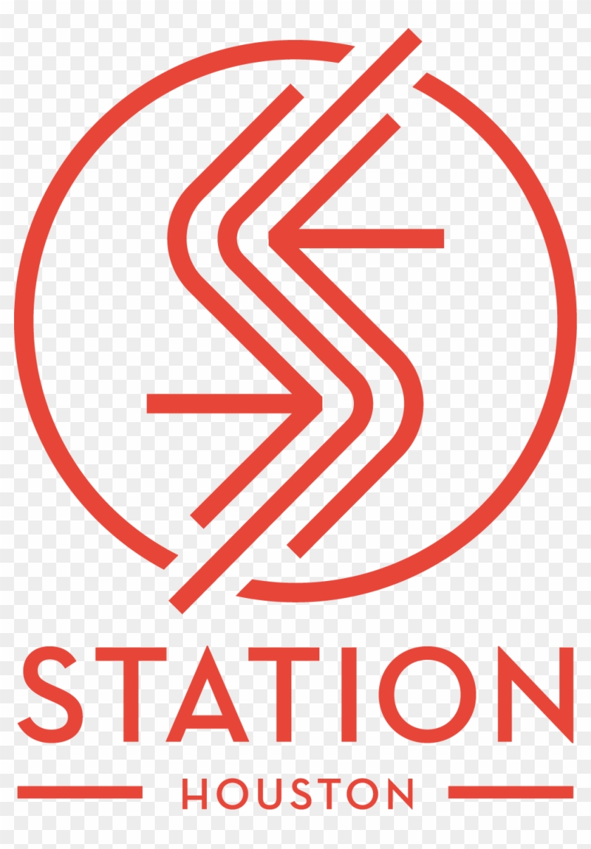 Copy Of Station Logo Breakout Stacked Red - Station Houston Logo Clipart #875019