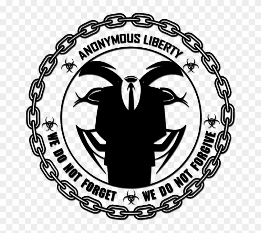 Anonymous Liberty - Logo Anonymous Png Clipart