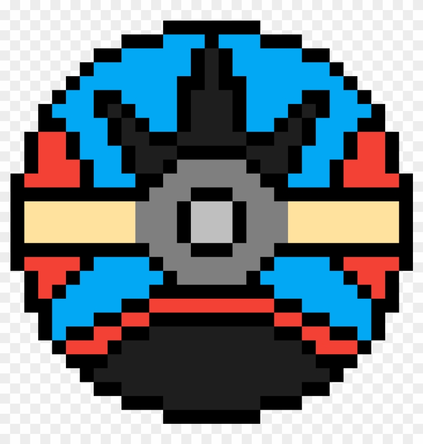 Mega Gyarados - Planet Pixel Art Png Clipart