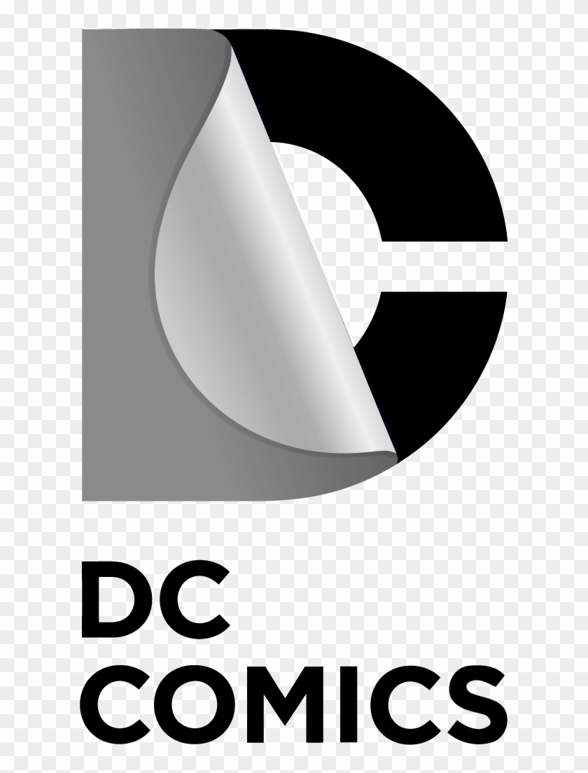 Dc Comic Logo Png - Dc Comics Logo Black And White Clipart