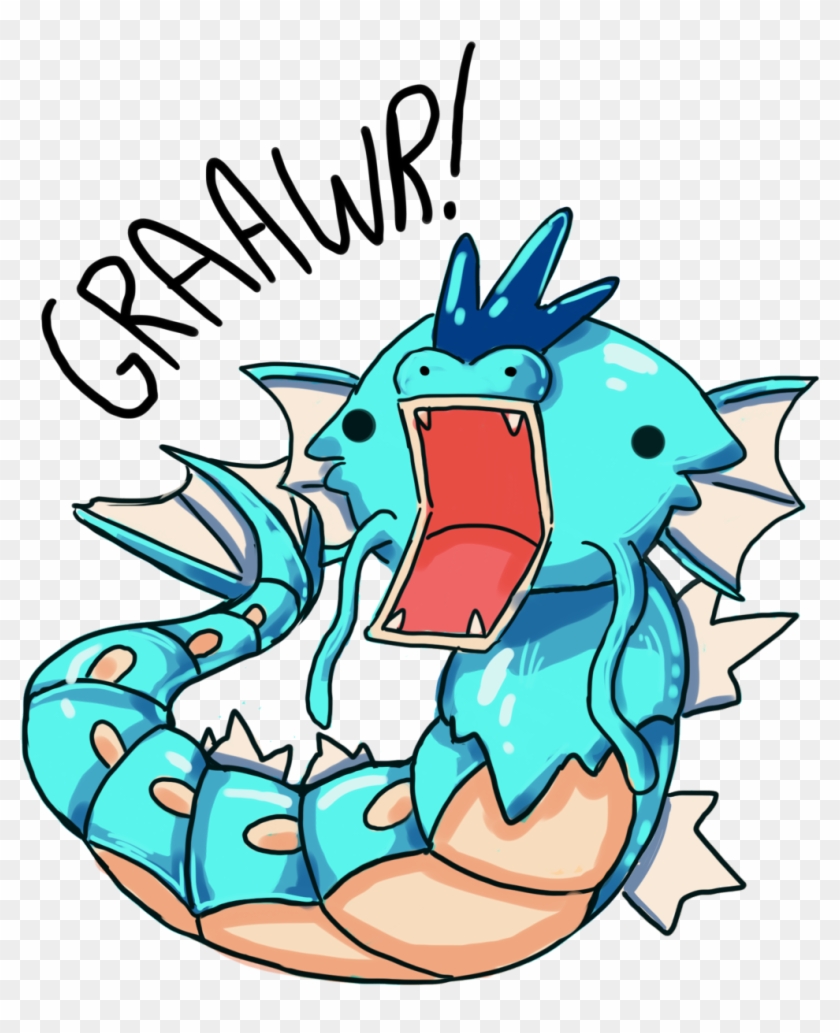 Just A Derpy Gyarados For You Peeps - Gyarados Clipart