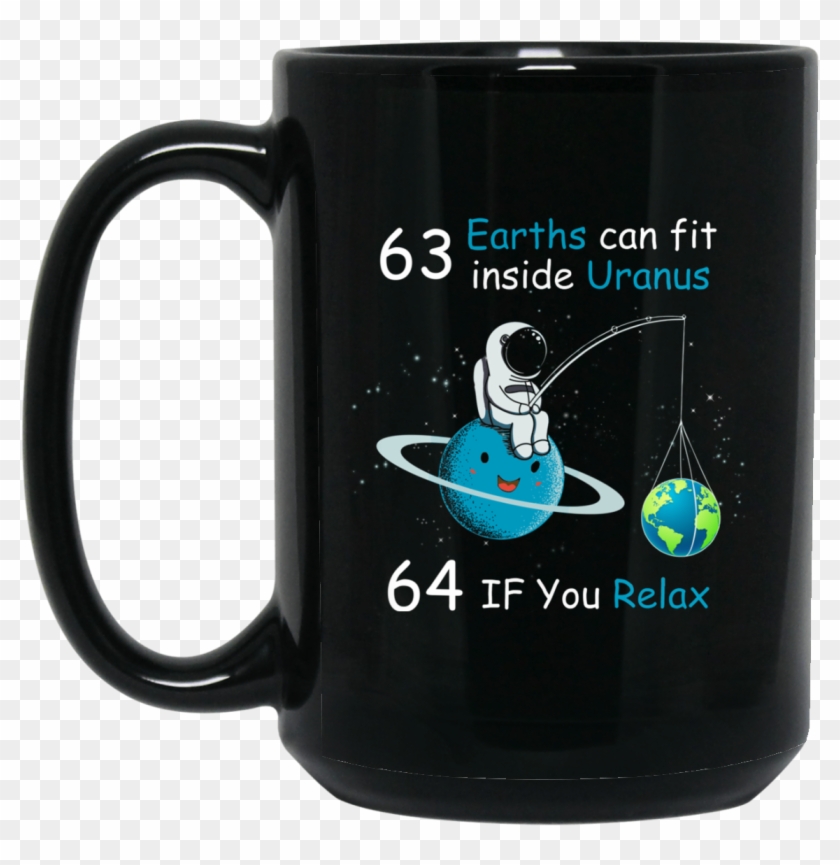 63 Earths Can Fit Inside Uranus Coffee Mugs - Inside Uranus Clipart