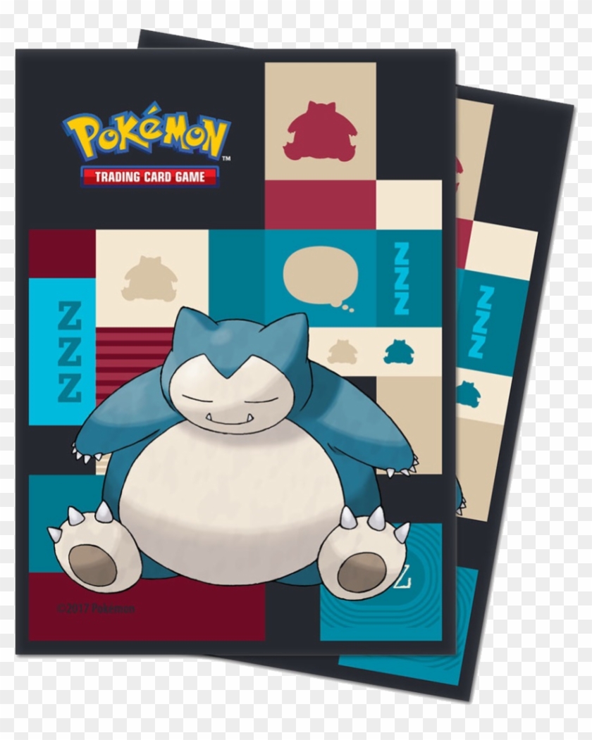 Ultra Pro Pokemon Sleeves Snorlax - Snorlax Card Sleeves Clipart #876376