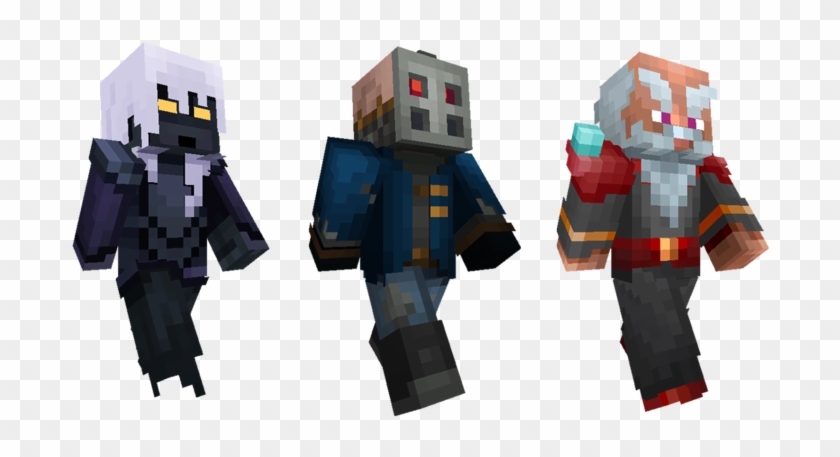 Villains Descend On Console Today - Minecraft Villains Skin Pack Clipart #876455