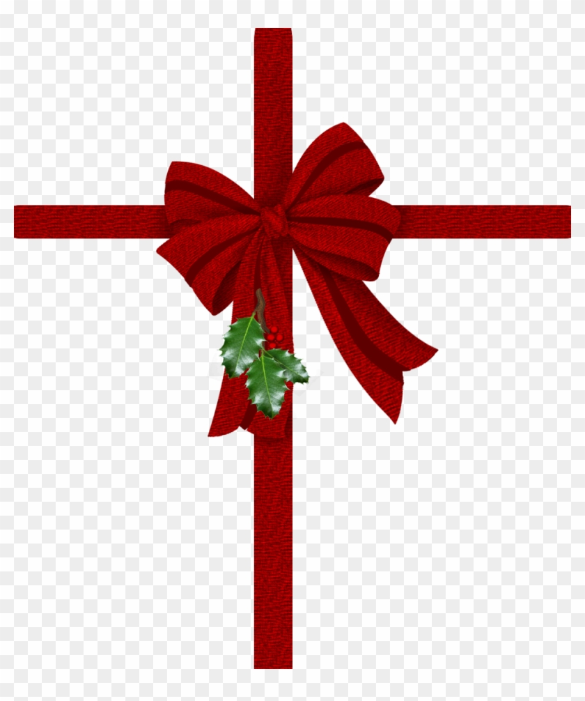 Christmas Decoration Ribbon Vector, Png File Clipart #876641