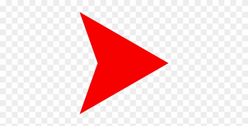 Red Arrow - Red Arrow Right Png Clipart #876735