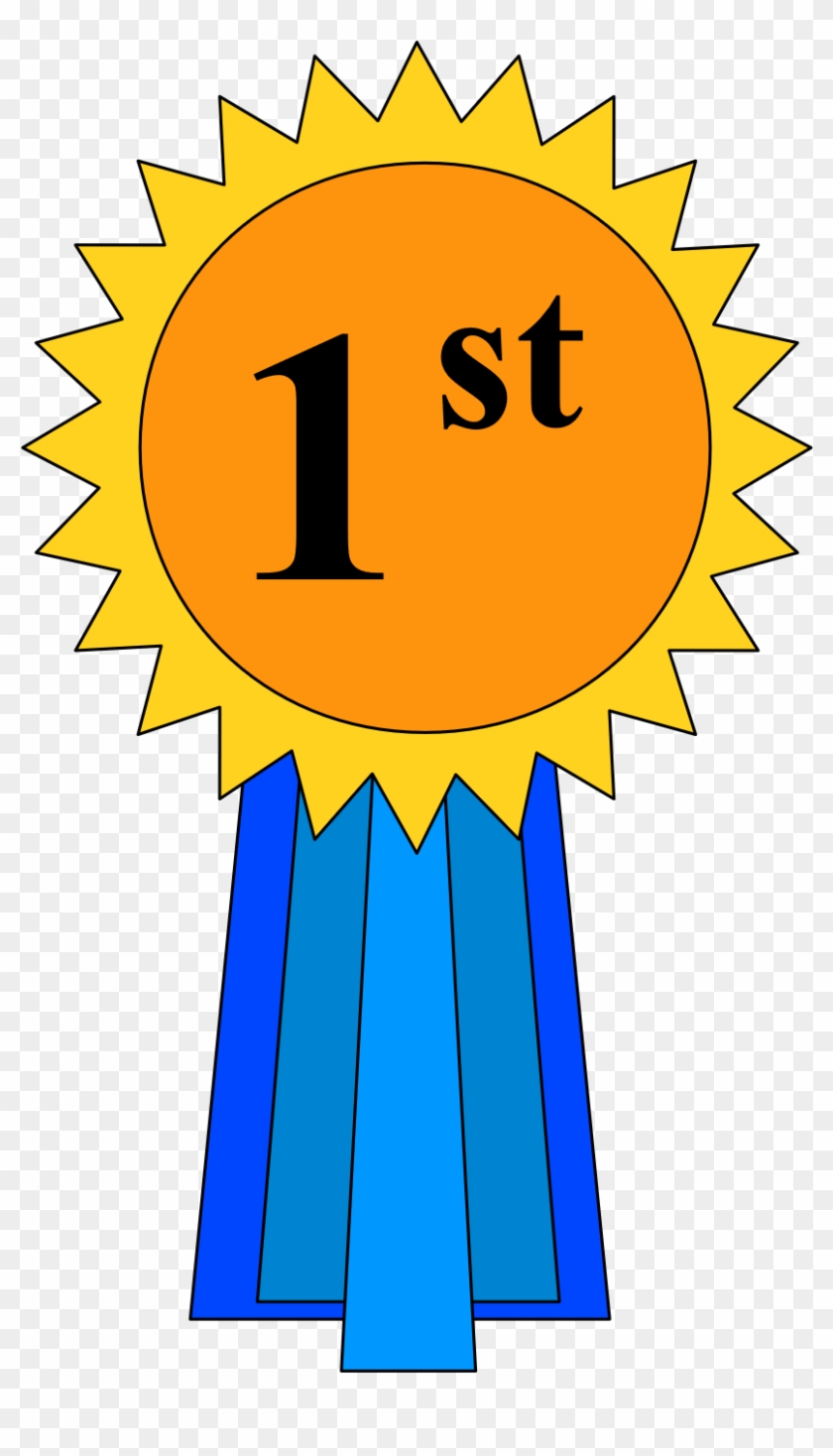 1st Place Ribbon - 1st Place Award Ribbons Clipart