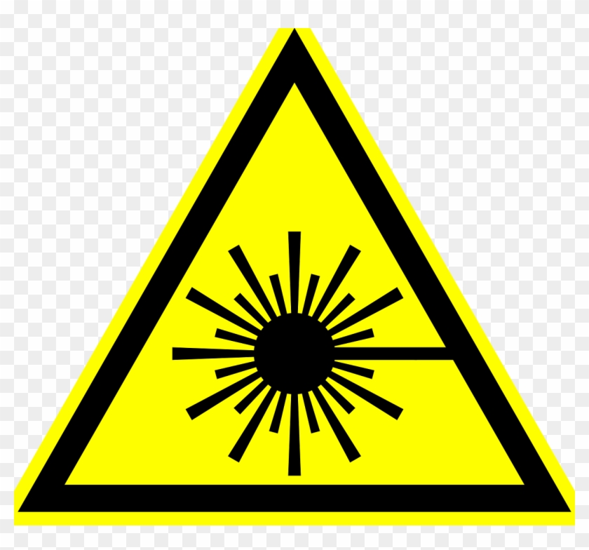 Laser Windows For - Laser Radiation Hazard Symbol Clipart
