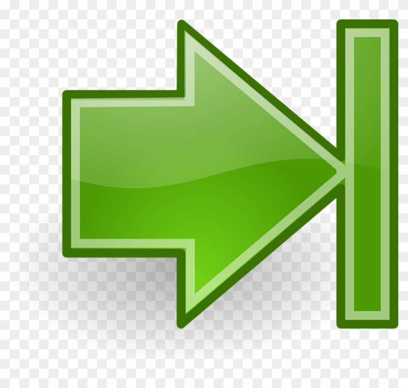 Right Arrow Green Png - Last Clipart Transparent Png