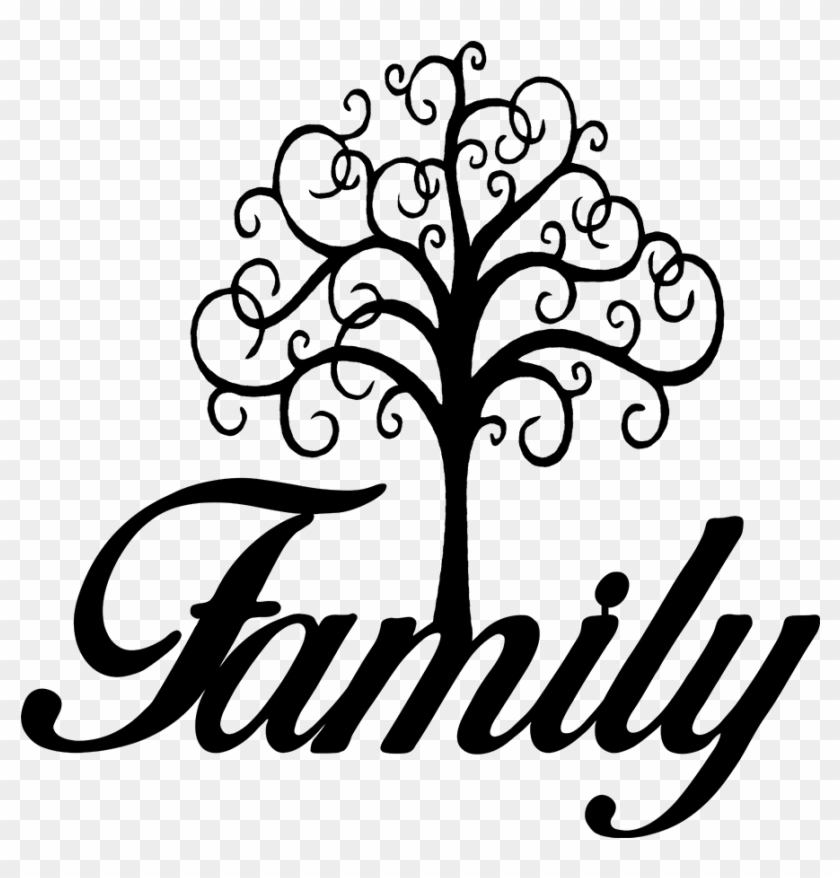 Family Tree Png Image - Family Logo Black And White Clipart #877285