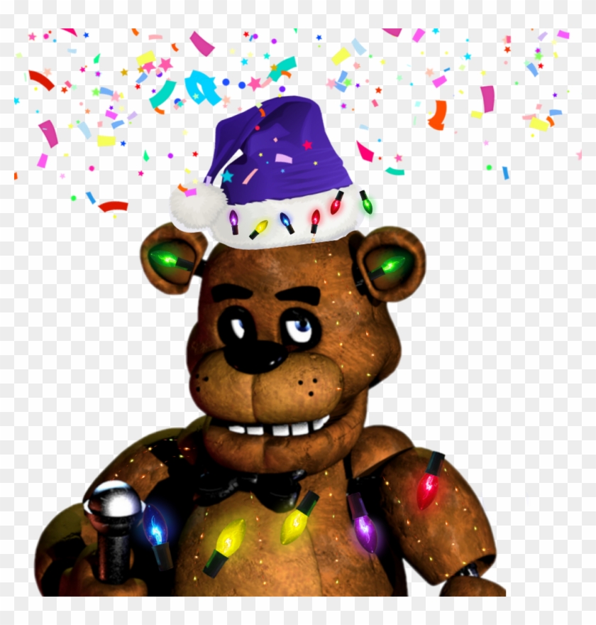 Christmas Fnaf Freddyfazbear Freddy - Fnaf Characters Clipart #877286