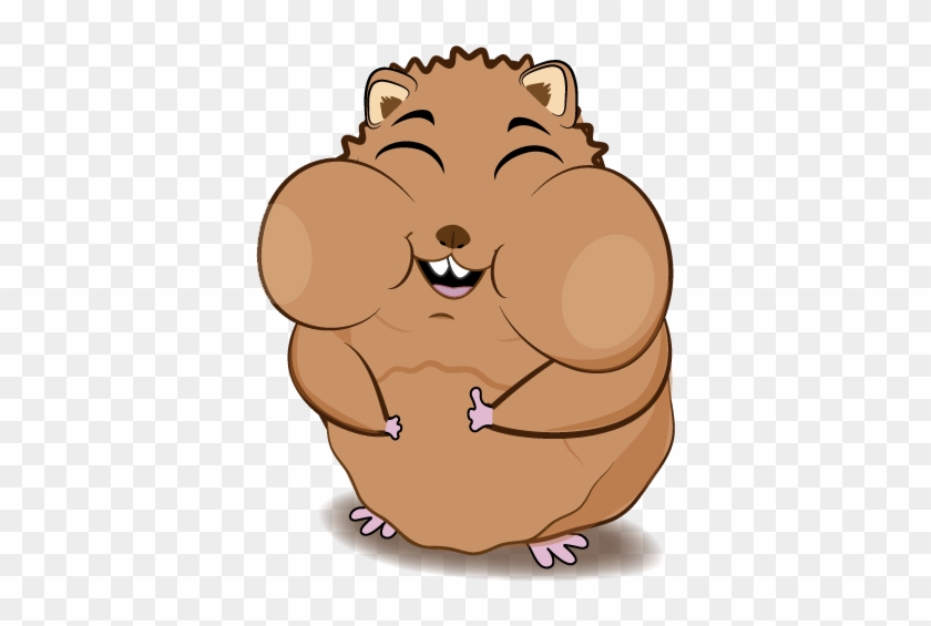 Hamster-04 - Cartoon Hamsters Transparent Background Clipart