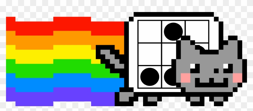 I Tried Something With - Gif Nyan Cat Png Clipart