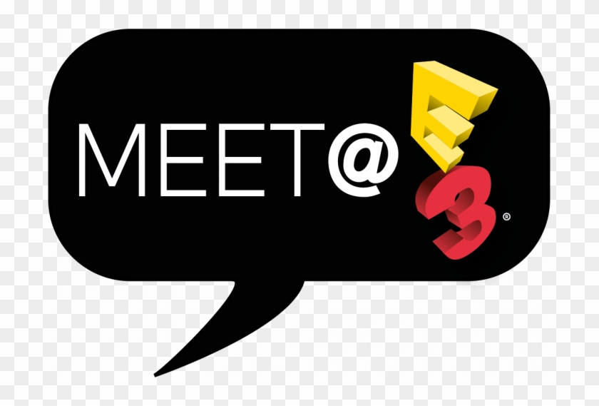 Logo Meet At E3 - Graphic Design Clipart