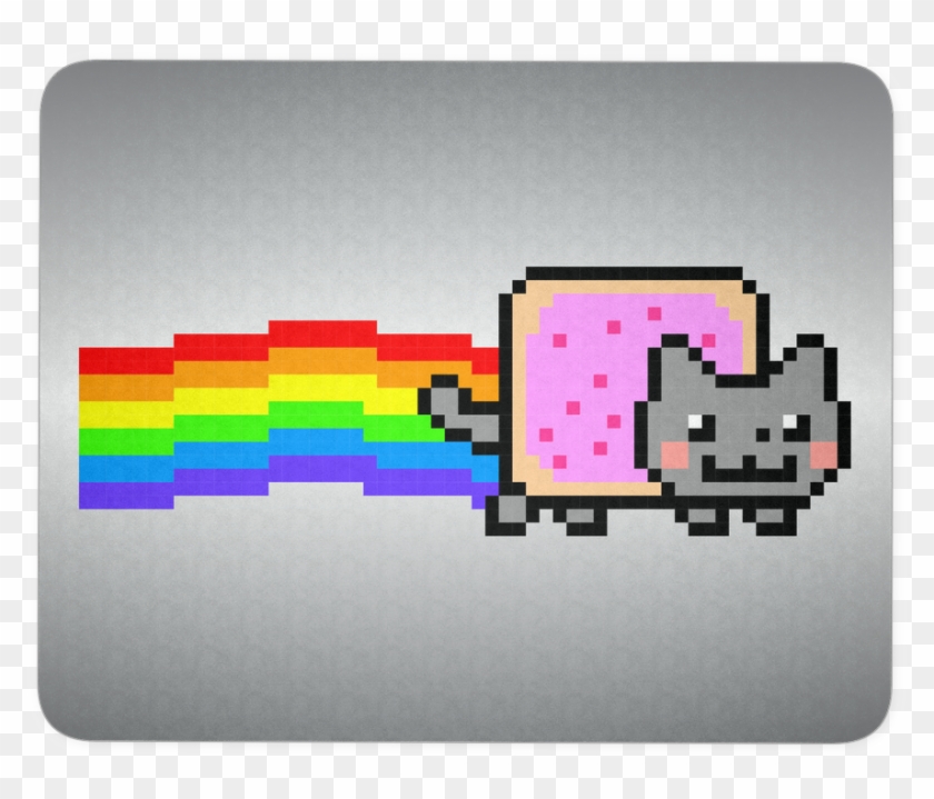 Nyan Cat Mouse Pad - Nyan Cat Png Clipart #879395
