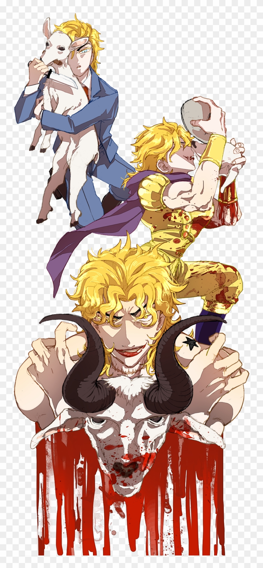 View Fullsize Dio Brando Image - Cartoon Clipart