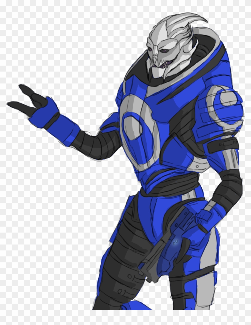 Pale Turian - Cartoon Clipart