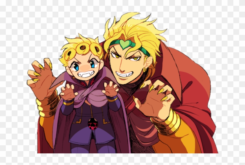 #dio Brando #giorno Giovanna #cute #fanart #jjba - Giorno Giovanna Dio Brando Clipart