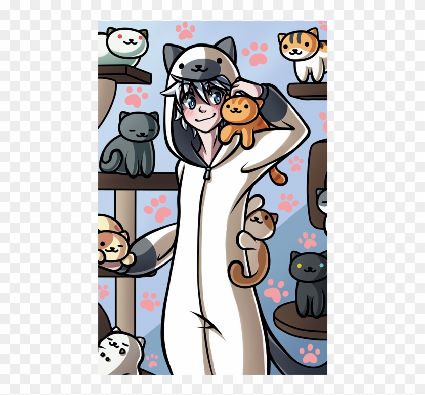 Neko Atsume Background Clipart #880737