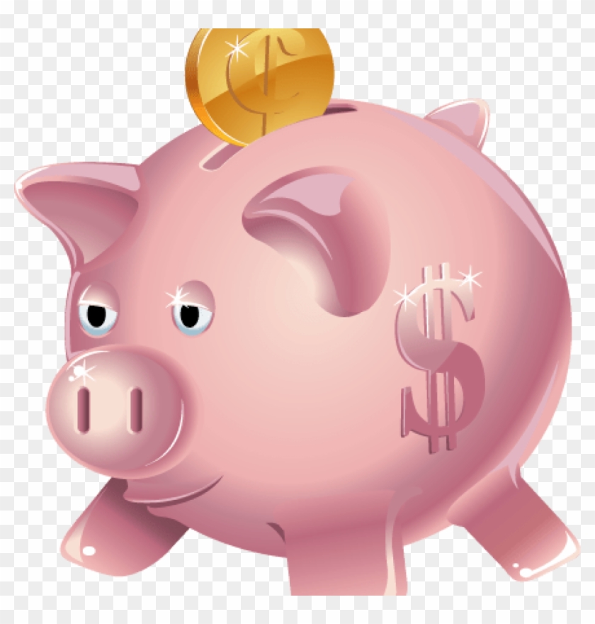 Piggy Bank Clipart Piggy Bank Clipart Transparent Png - Animation Picture For Saving Money
