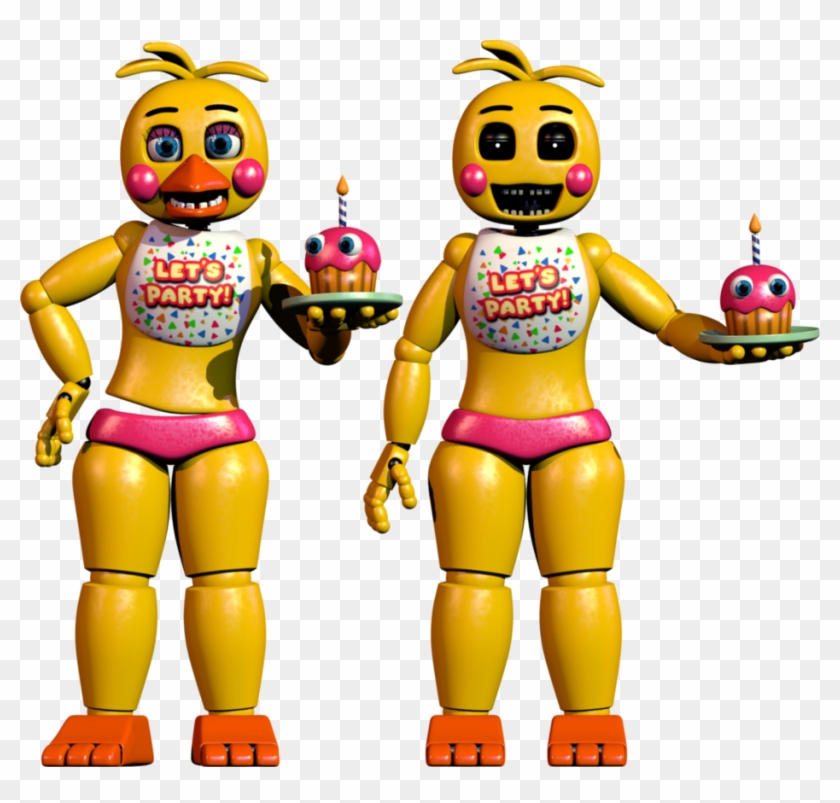 Toy Chica Png - Imagenes De Fnaf 2 Toy Chica Clipart