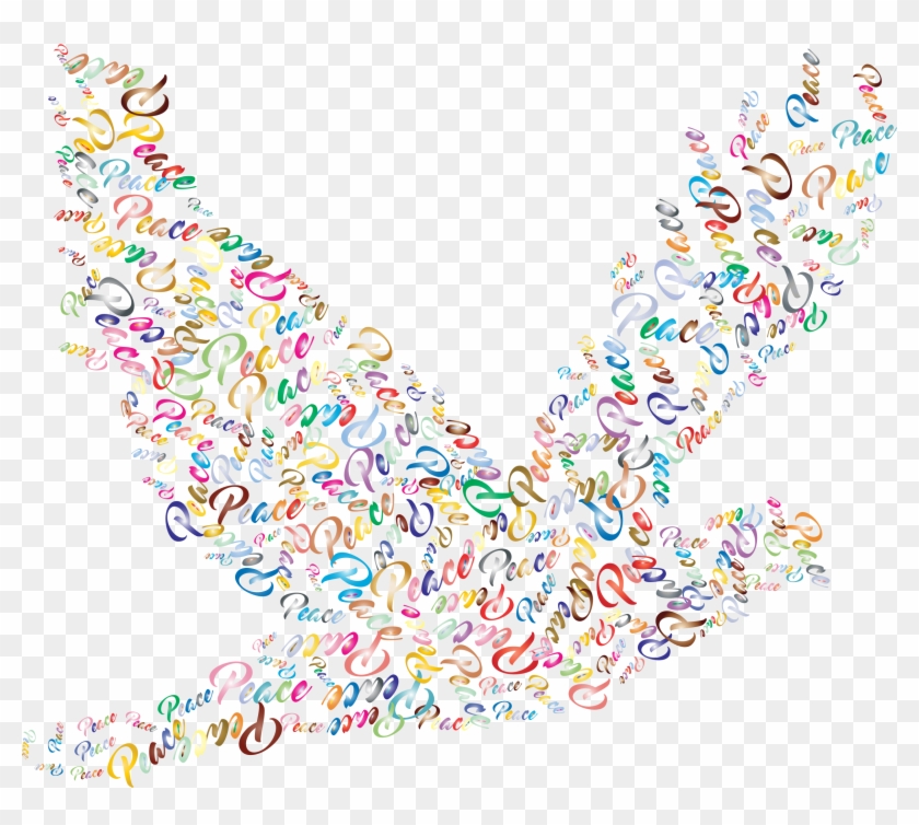This Free Icons Png Design Of Prismatic Flying Peace Clipart #881224