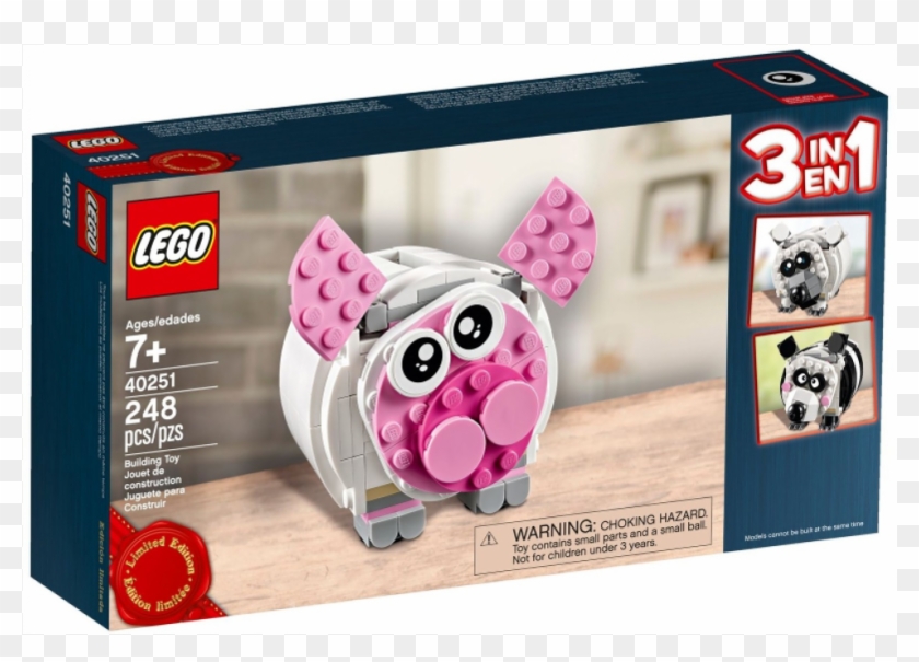 40251 1 - Lego Piggy Bank 40251 Clipart #881261