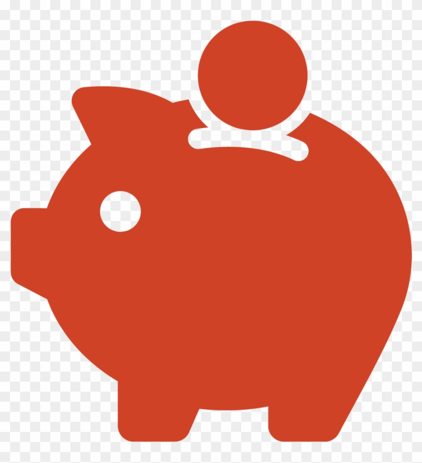 Free Download Piggy Bank Icon Png Clipart Bank Computer - Piggy Bank Black Icon Transparent Png #881392