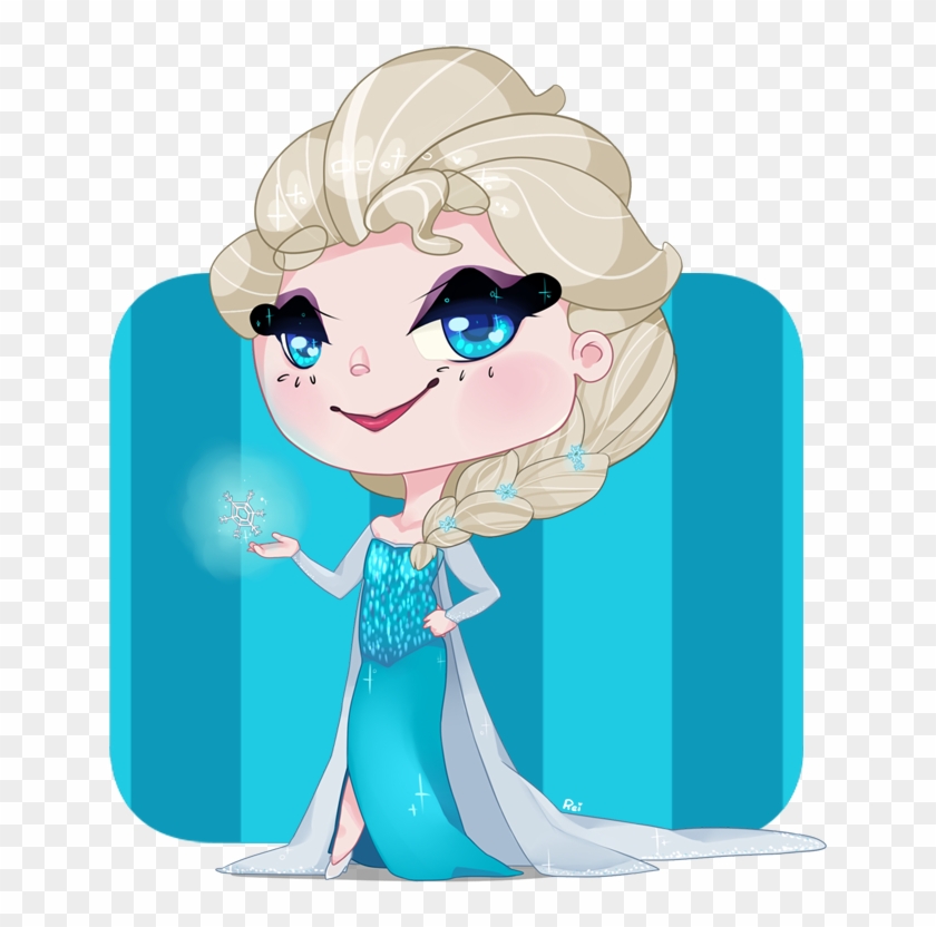 Queen Elsa - Cartoon Clipart