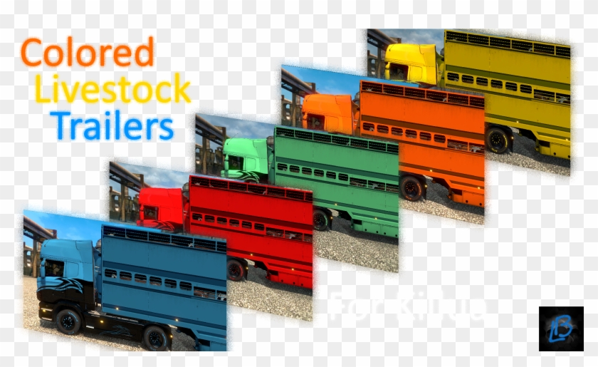 Painted Trailer Pack For Killua V2 - Toy Vehicle Clipart #881426