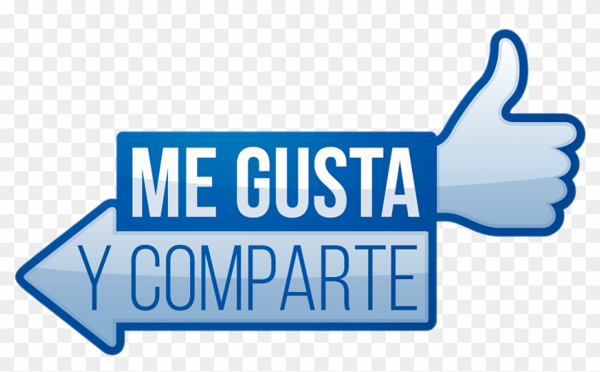 Like And Share Icon Vector , Png Download - Me Gusta Y Comparte Png Clipart #881661